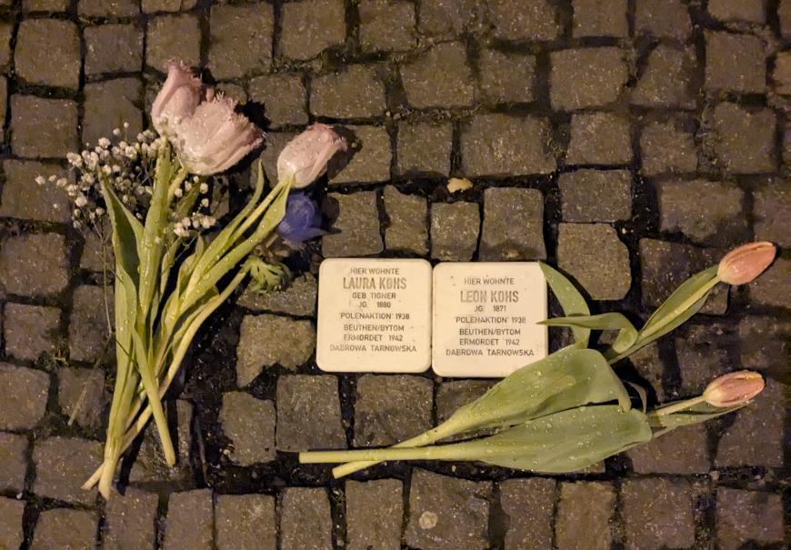 Replaced Stolpersteine