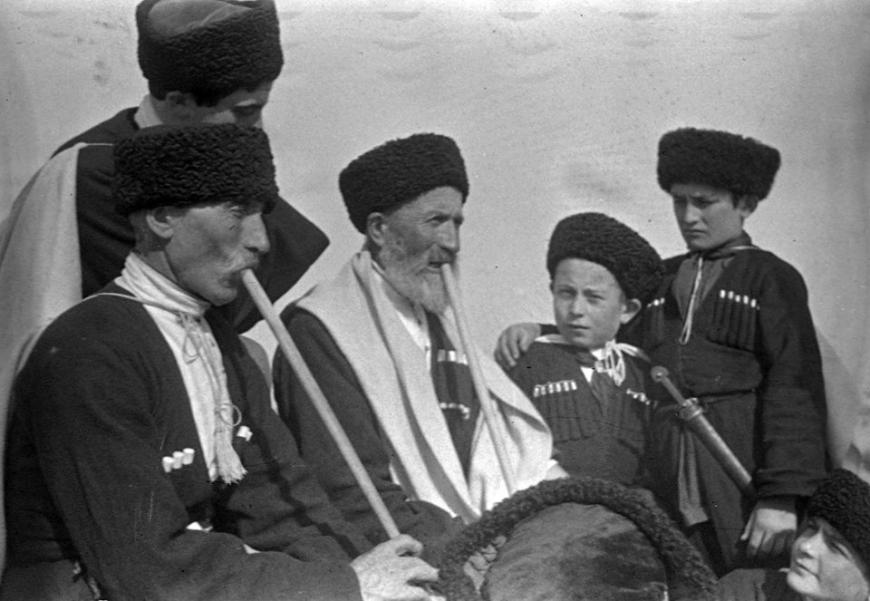 На праздновании 15-летия Кабардино-Балкарской АССР, 1936